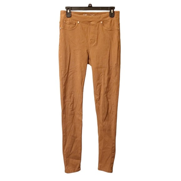 DG2 By Diane Gilman Mid Rise Pull On Bootcut Stretch Pink Jeans Size S Tall - Picture 1 of 5